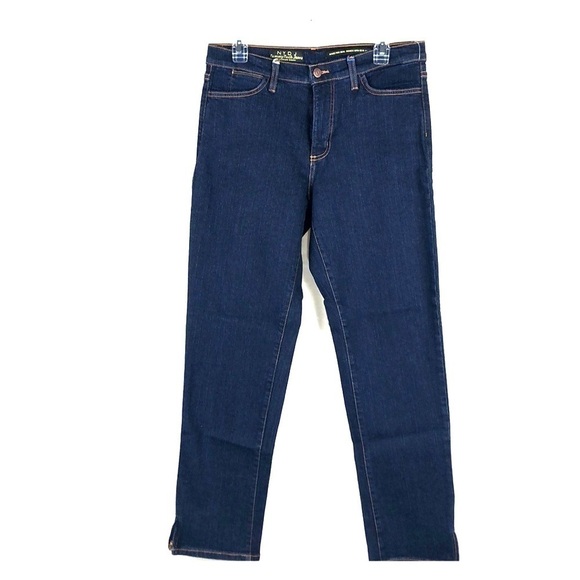 NYDJ Denim - Bnwt - NYDJ 733 Cropped Jeans Blue Side Leg Zipper